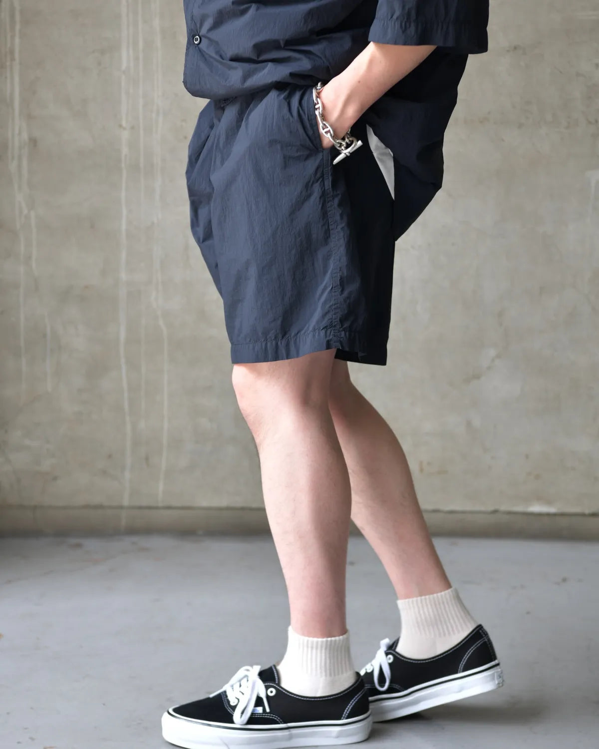 COOTIE PRODUCTIONS® / Garment Dyed Nylon Easy Shorts (CTE-26S128)