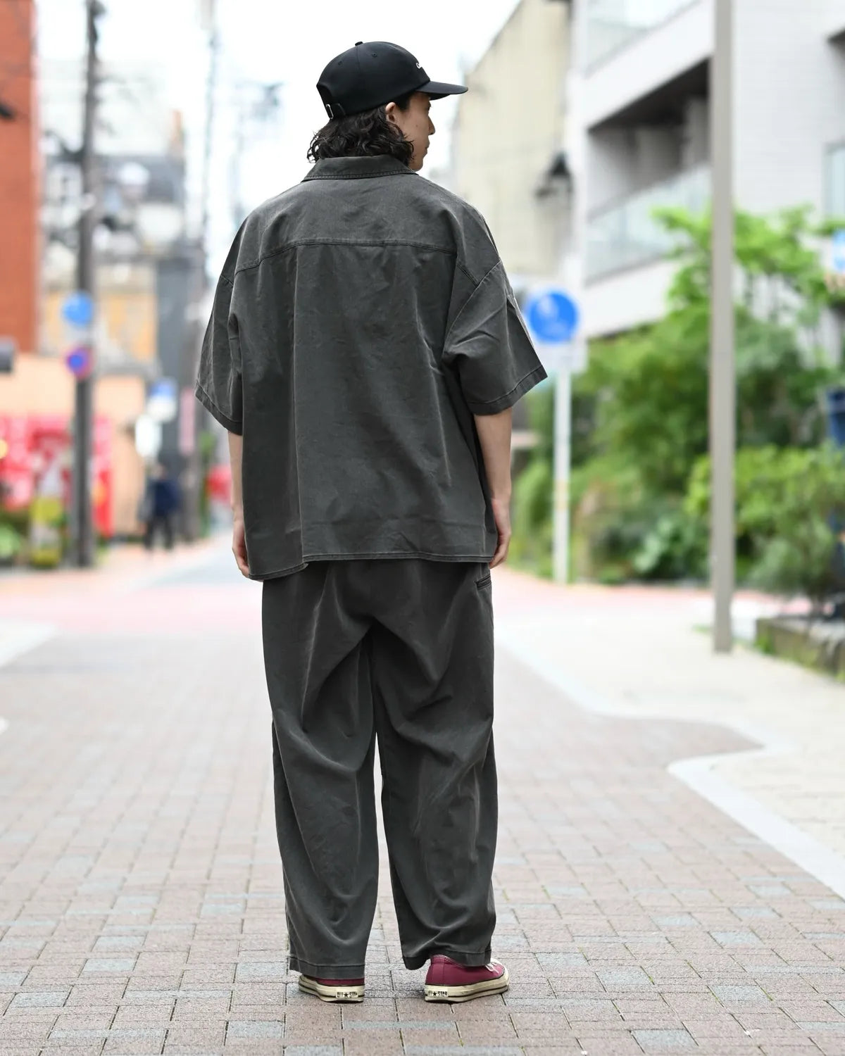 COOTIE PRODUCTIONS® / Pigment Coating T/R Twill S/S Work Shirt (CTE-26S404)