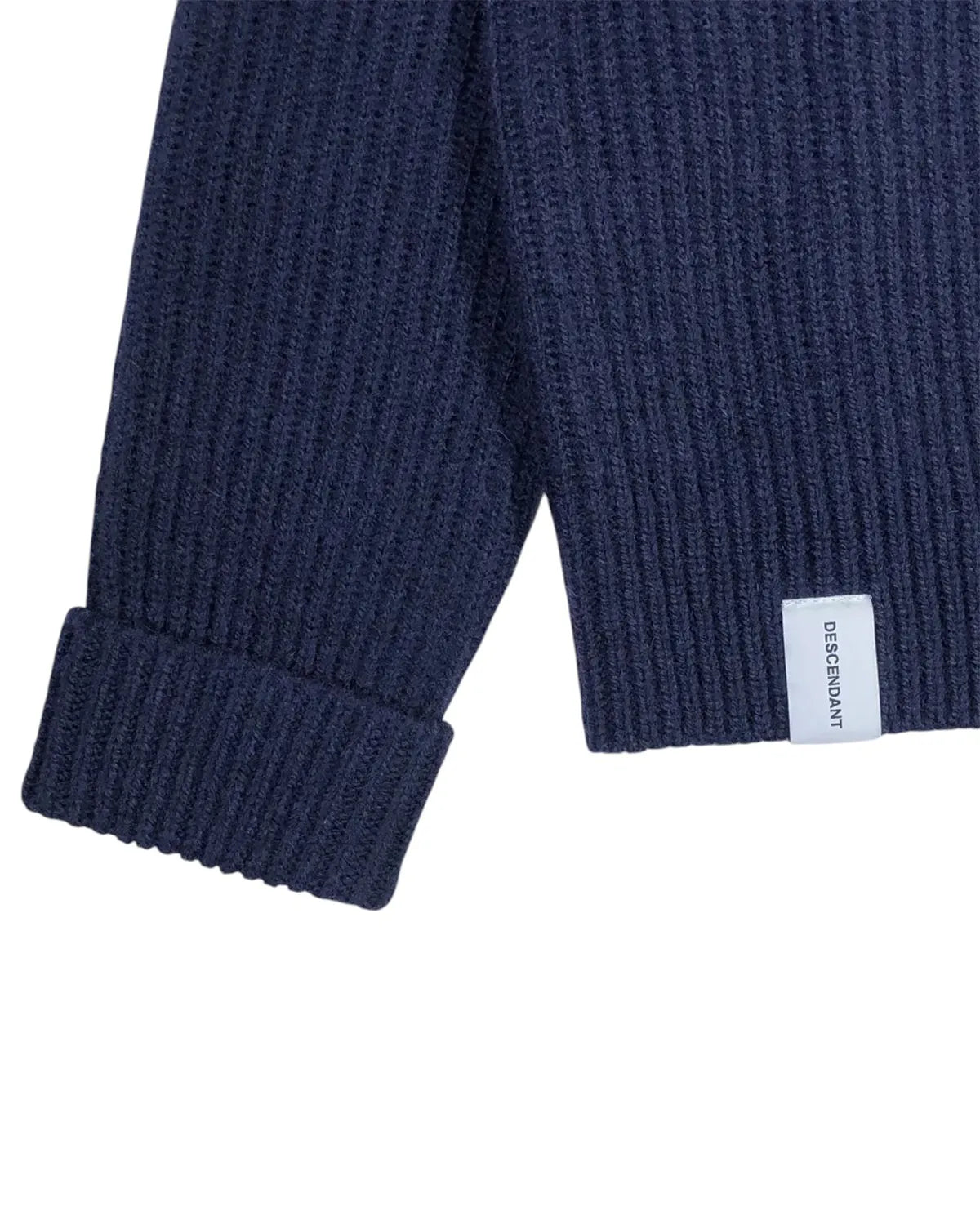 DESCENDANT / CLAM CREW NECK KNIT (252MADS-KNM02)