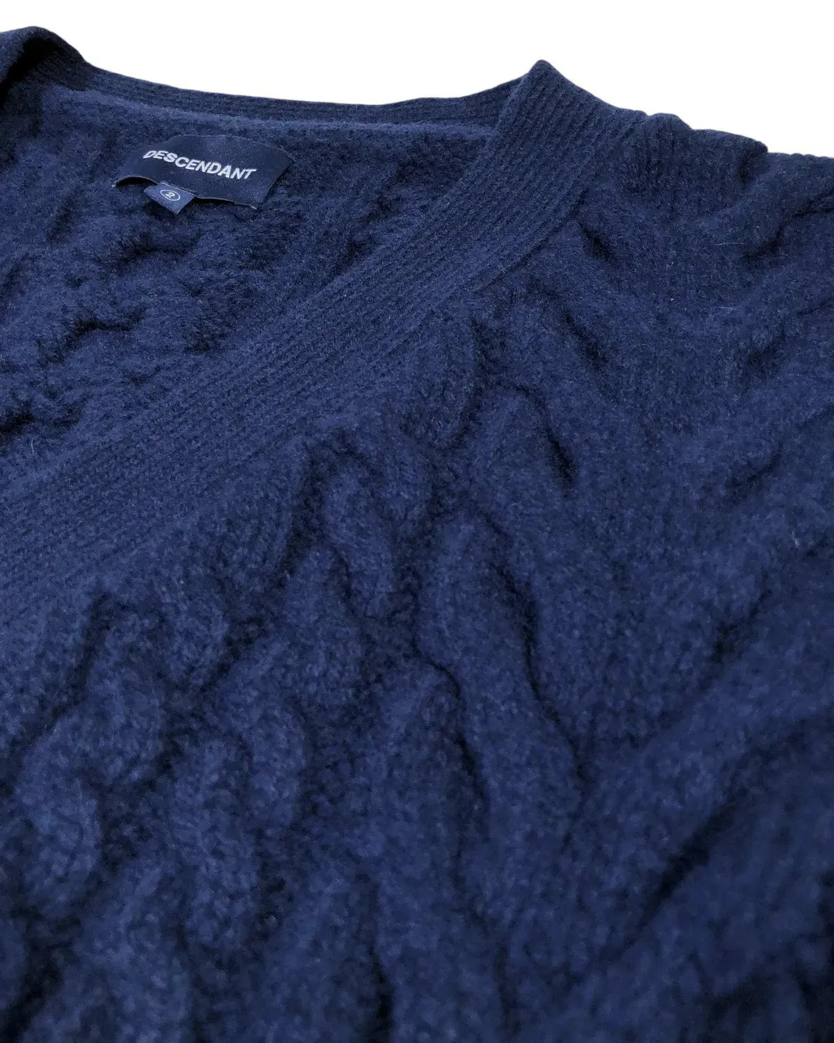 DESCENDANT / NURSE KNIT CARDIGAN (252MADS-KNM01)