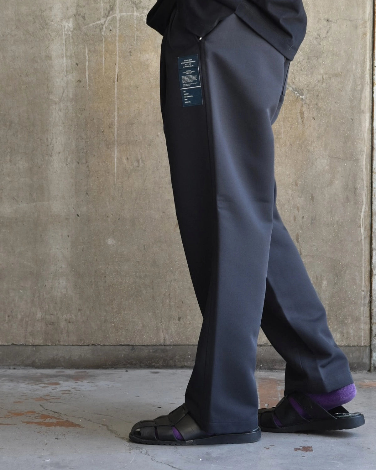 N.HOOLYWOOD TEST PRODUCT EXCHANGE SERVICE / DOUBLE TUCK TROUSERS (9252-PT01-005)