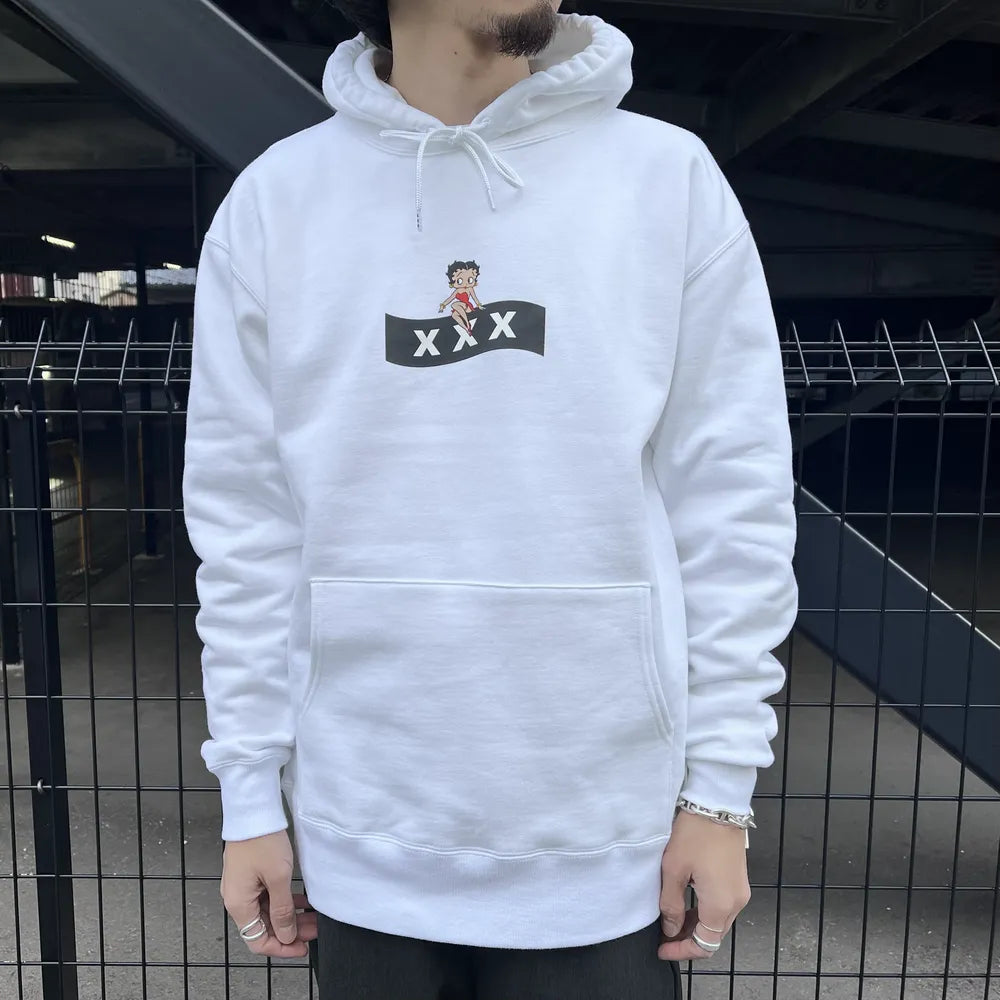 GOD SELECTION XXX / × BETTY BOOP HOODIE (GX-A24-BBHD-01)