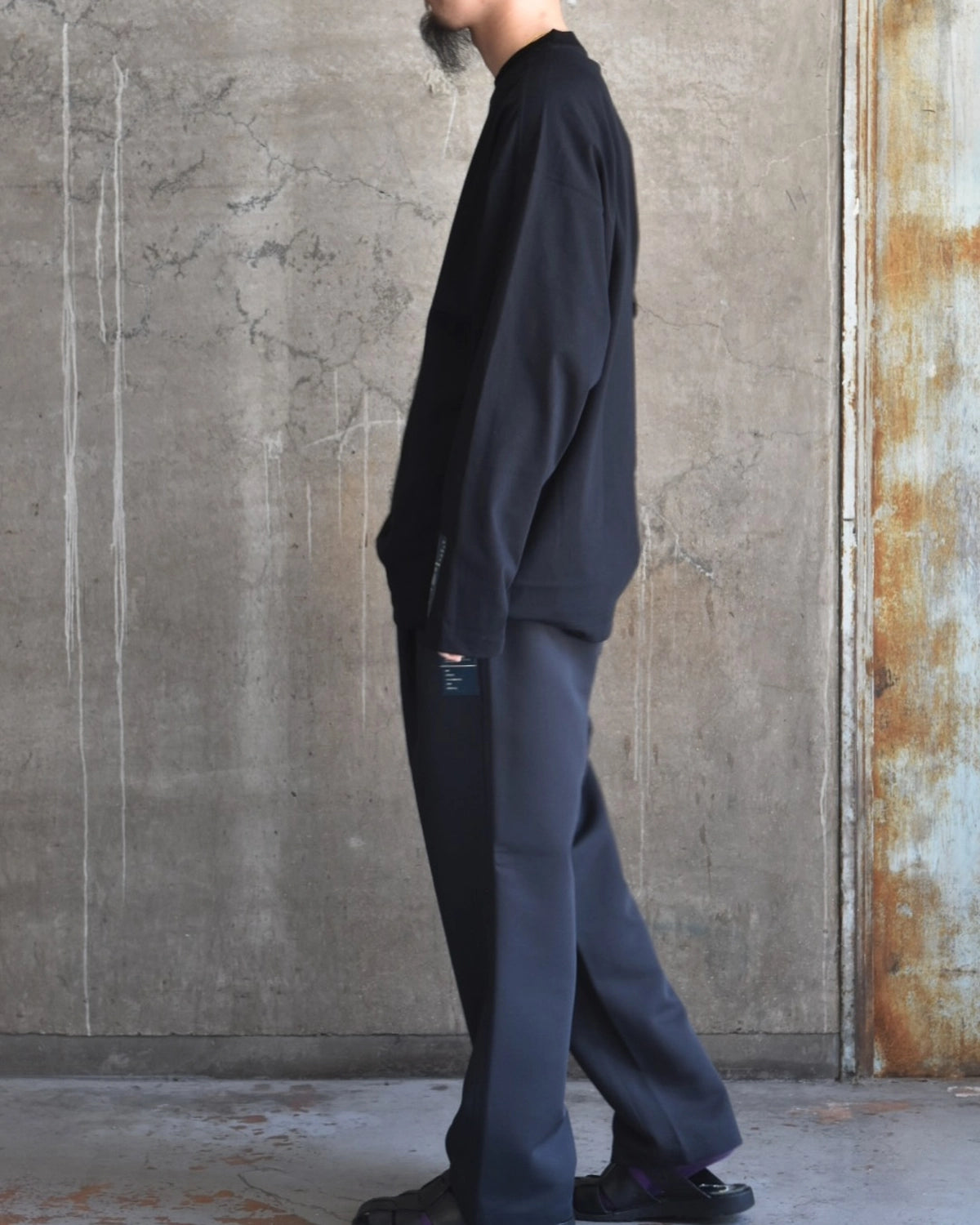 N.HOOLYWOOD TEST PRODUCT EXCHANGE SERVICE / DOUBLE TUCK TROUSERS (9252-PT01-005)