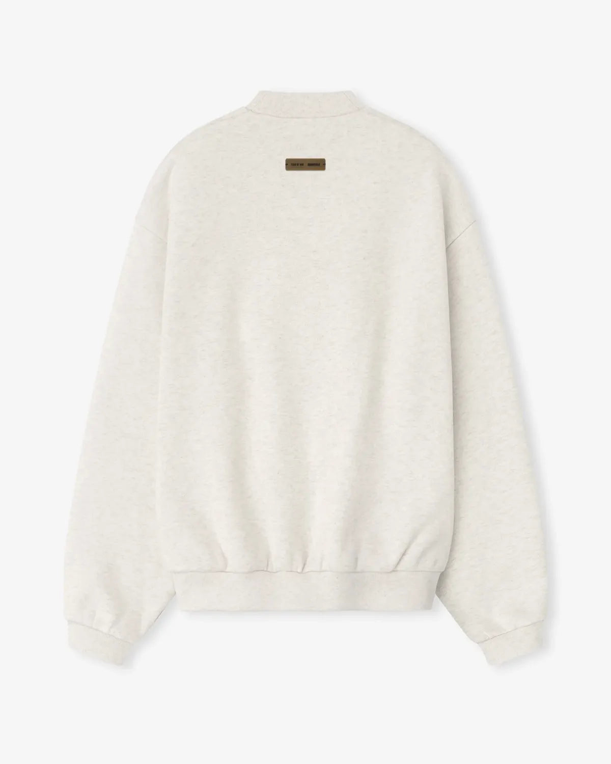 ESSENTIALS / Embossed Classic Crewneck Sweatshirt (192HO256551F)