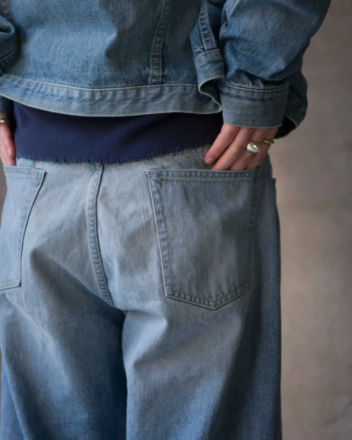 Unlikely / Unlikely Time Travel Jeans Wide 1977 Wash (U26S-21-0001)