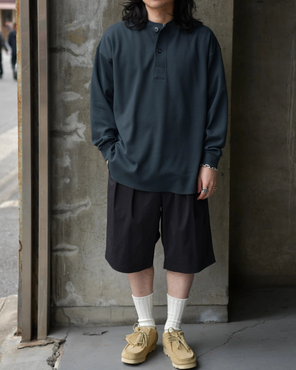 DAIWA PIER39 / TECH THERMAL HENLEY L/S (BE-38026)