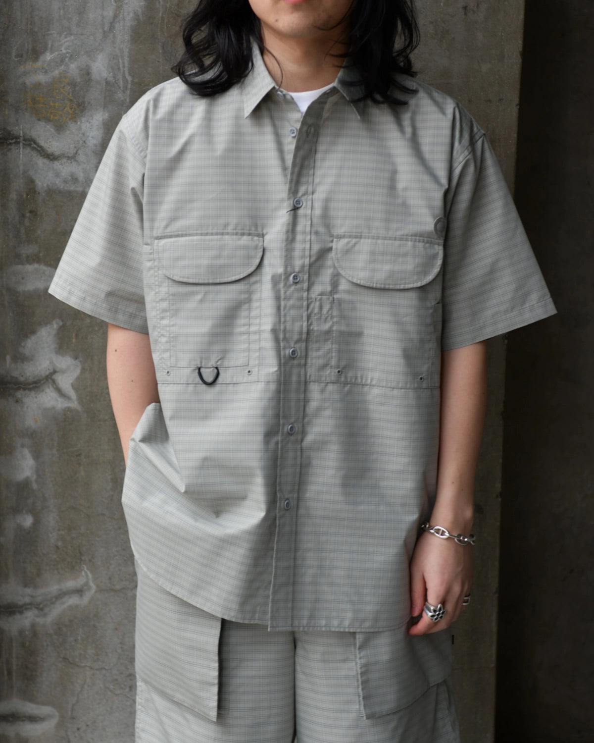 DAIWA PIER39 / TECH FISHING SHIRT S/S SUMMER PLAID (BE-70026)
