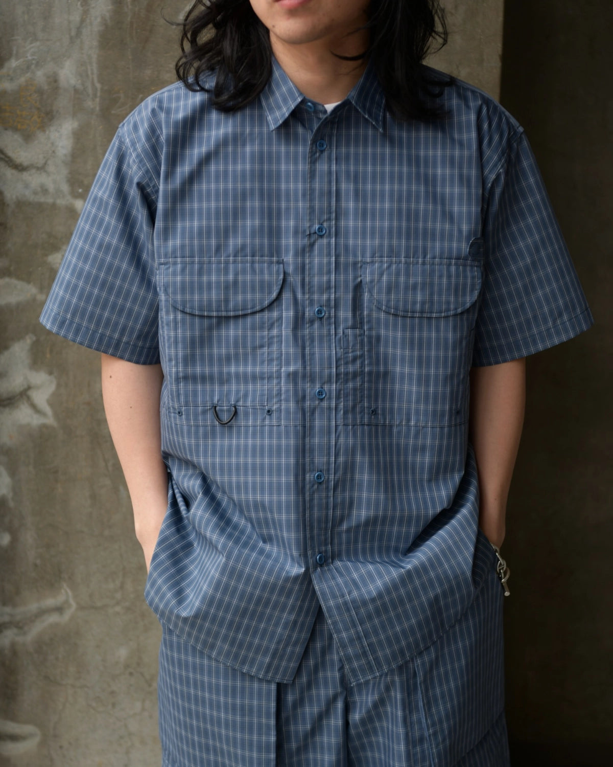 DAIWA PIER39 / TECH FISHING SHIRT S/S SUMMER PLAID (BE-70026)