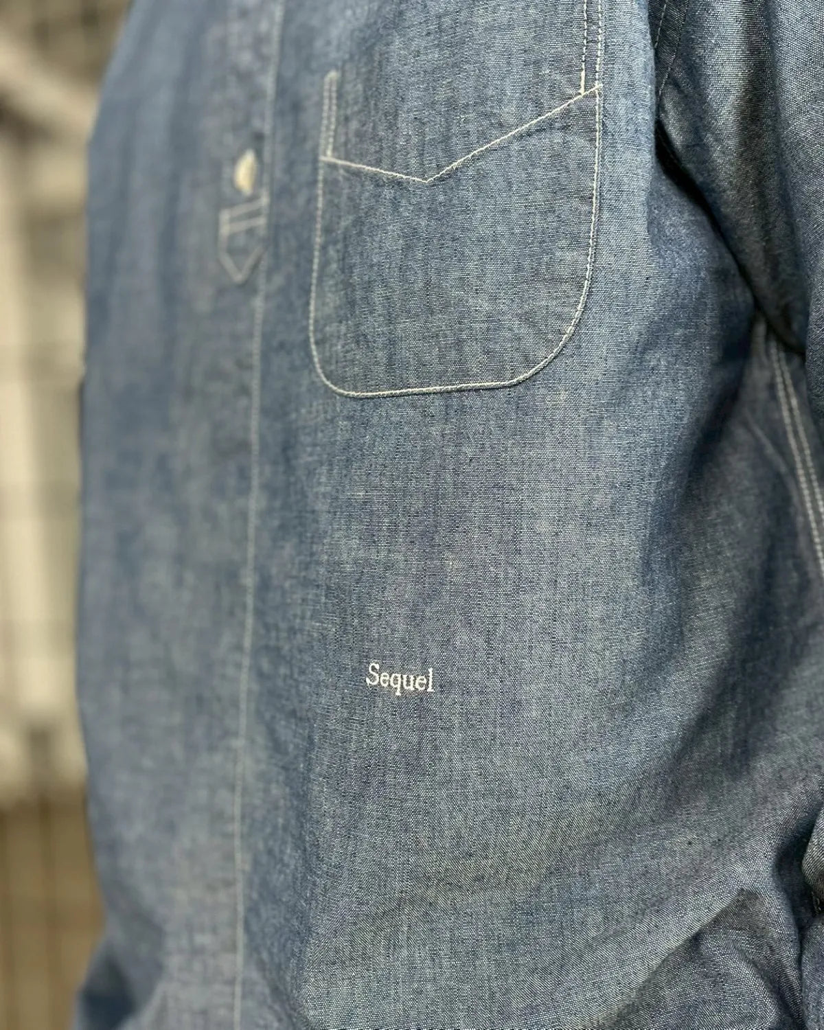 SEQUEL / CHAMBRAY LONG SLEEVE SHIRT (SQ-26SS-SH-01)
