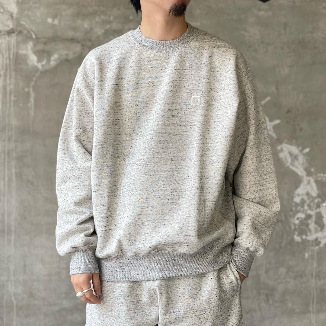 LQQK STUDIO / MIDWEIGHT FLEECE CREWNECK