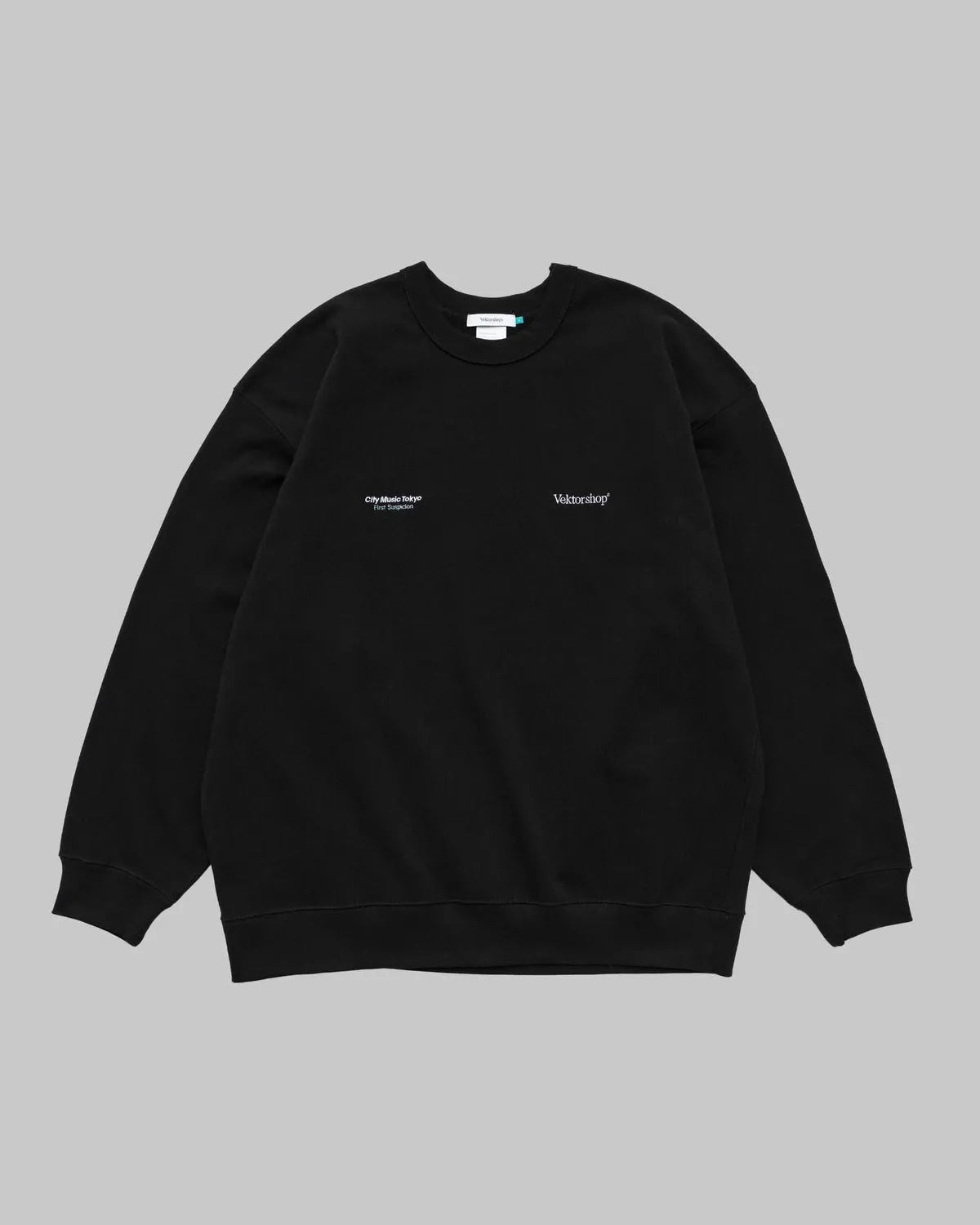 Vektor shop® / VS Crew Neck Sweat "CITY MUSIC TOKYO" (VS2512-SW001CMT)
