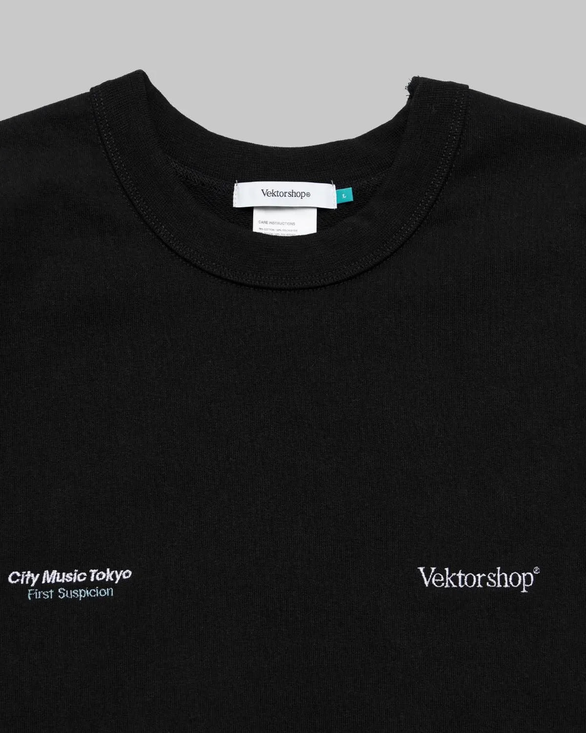 Vektor shop® / VS Crew Neck Sweat "CITY MUSIC TOKYO" (VS2512-SW001CMT)