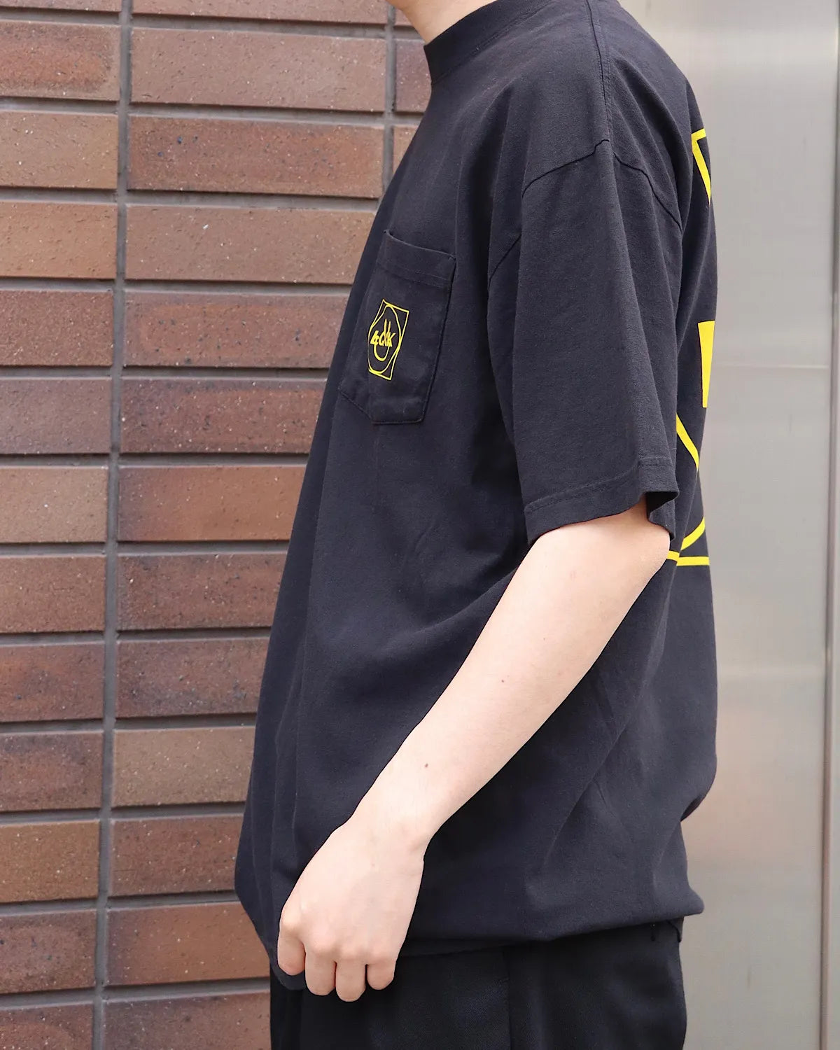 LQQK STUDIO / LQQK SMILEY LOGO POCKET TEE (LQS26ST12)