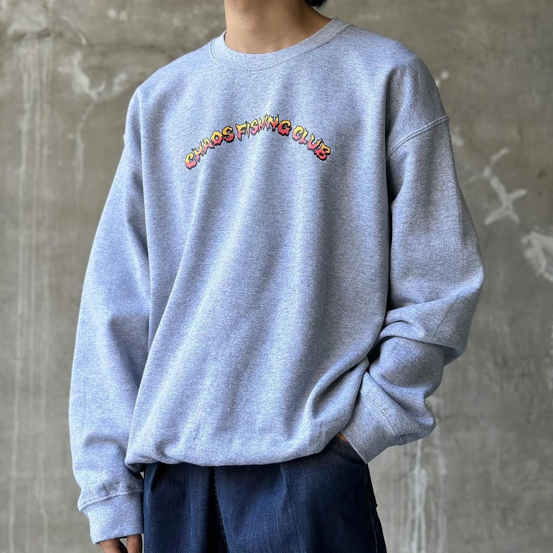 Chaos Fishing Club / EVIL FLAME CREWNECK L/S