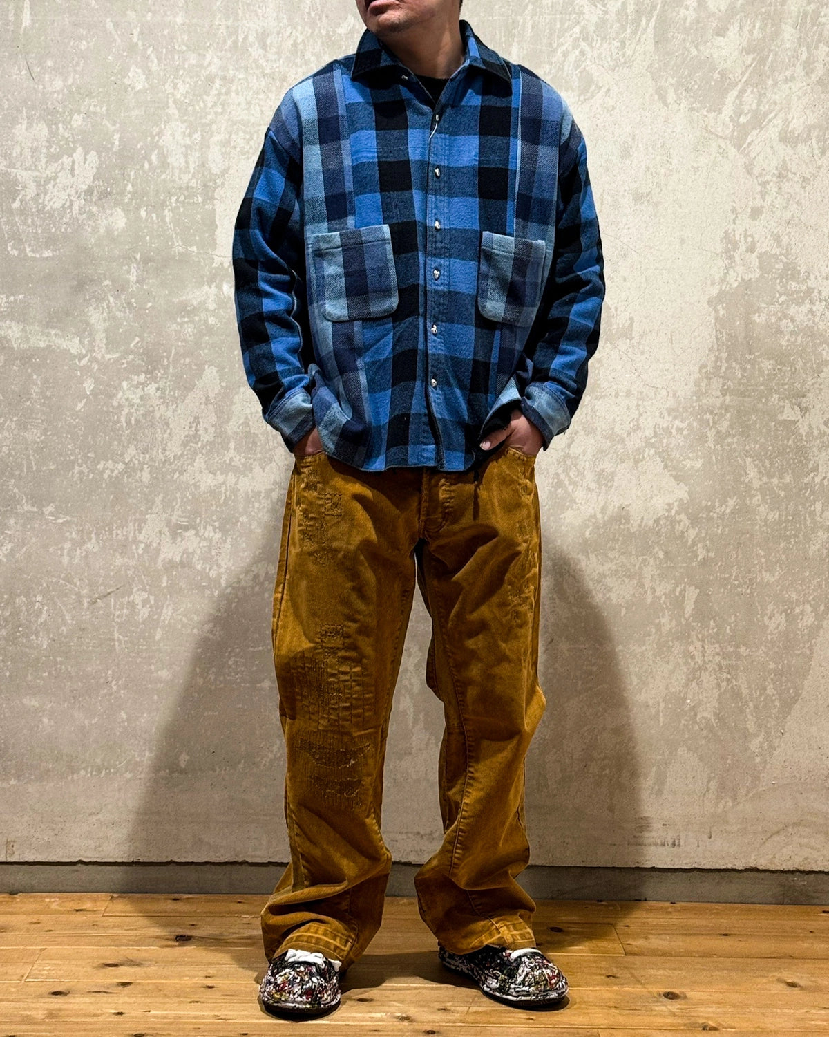 READYMADE / FRANNEL SHIRT -B- (RE-CO-AS-00-00-256)