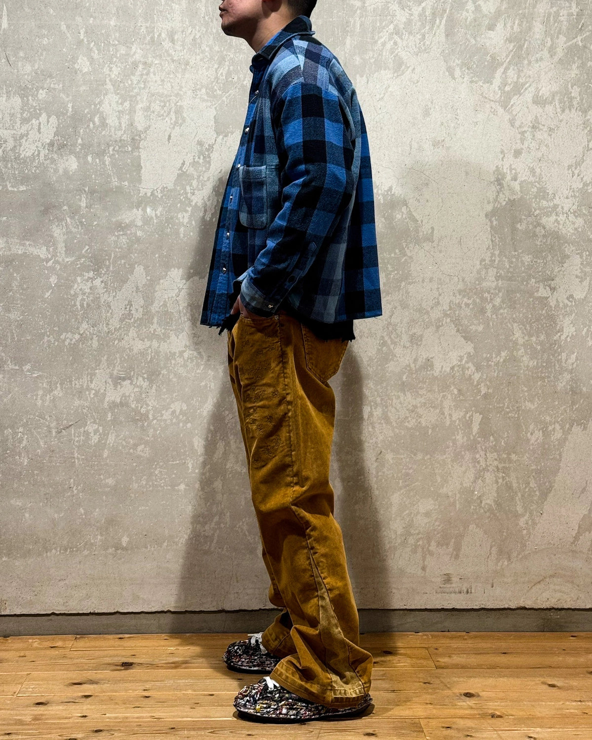 READYMADE / FRANNEL SHIRT -B- (RE-CO-AS-00-00-256)