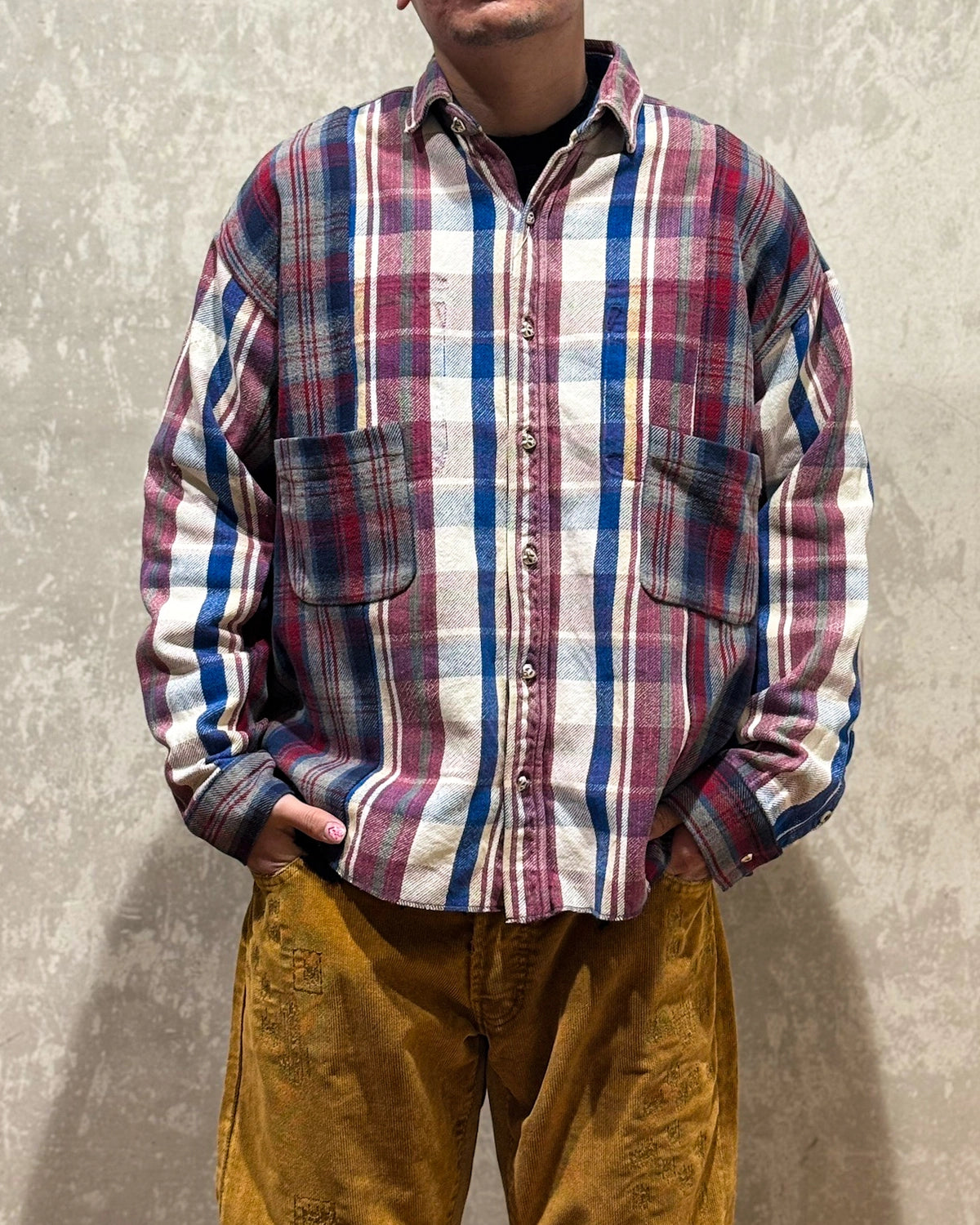 READYMADE / FRANNEL SHIRT -D- (RE-CO-AS-00-00-256)