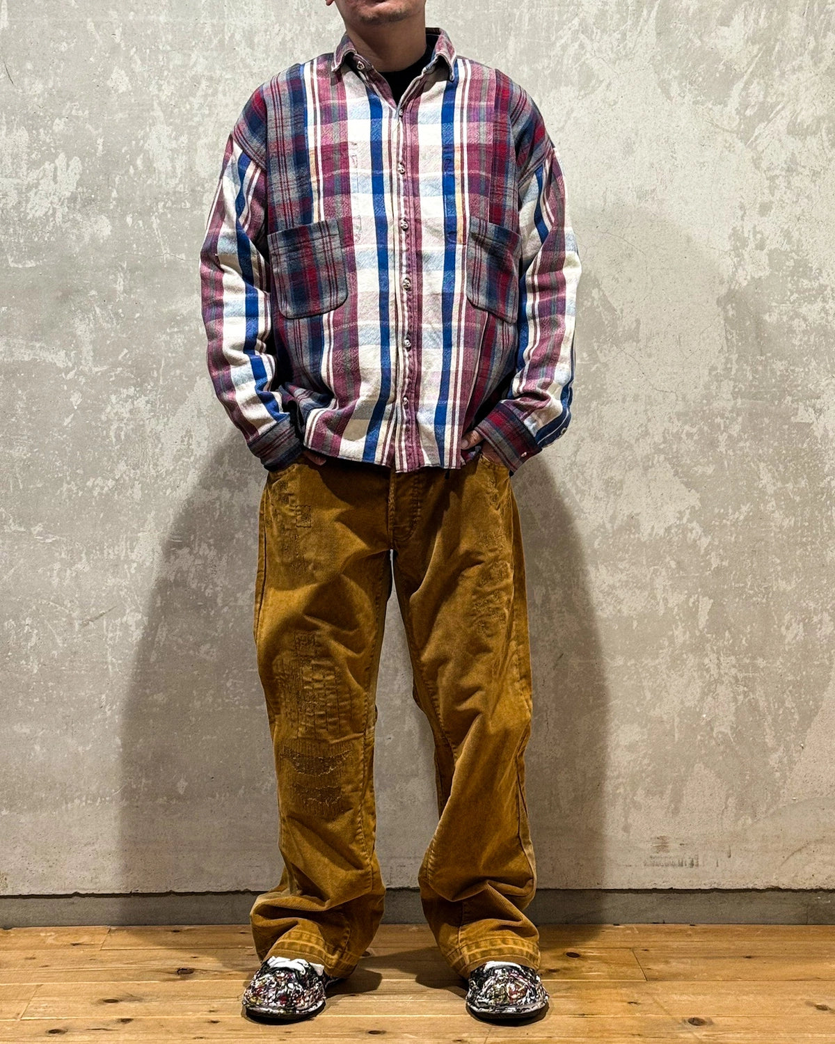 READYMADE / FRANNEL SHIRT -D- (RE-CO-AS-00-00-256)