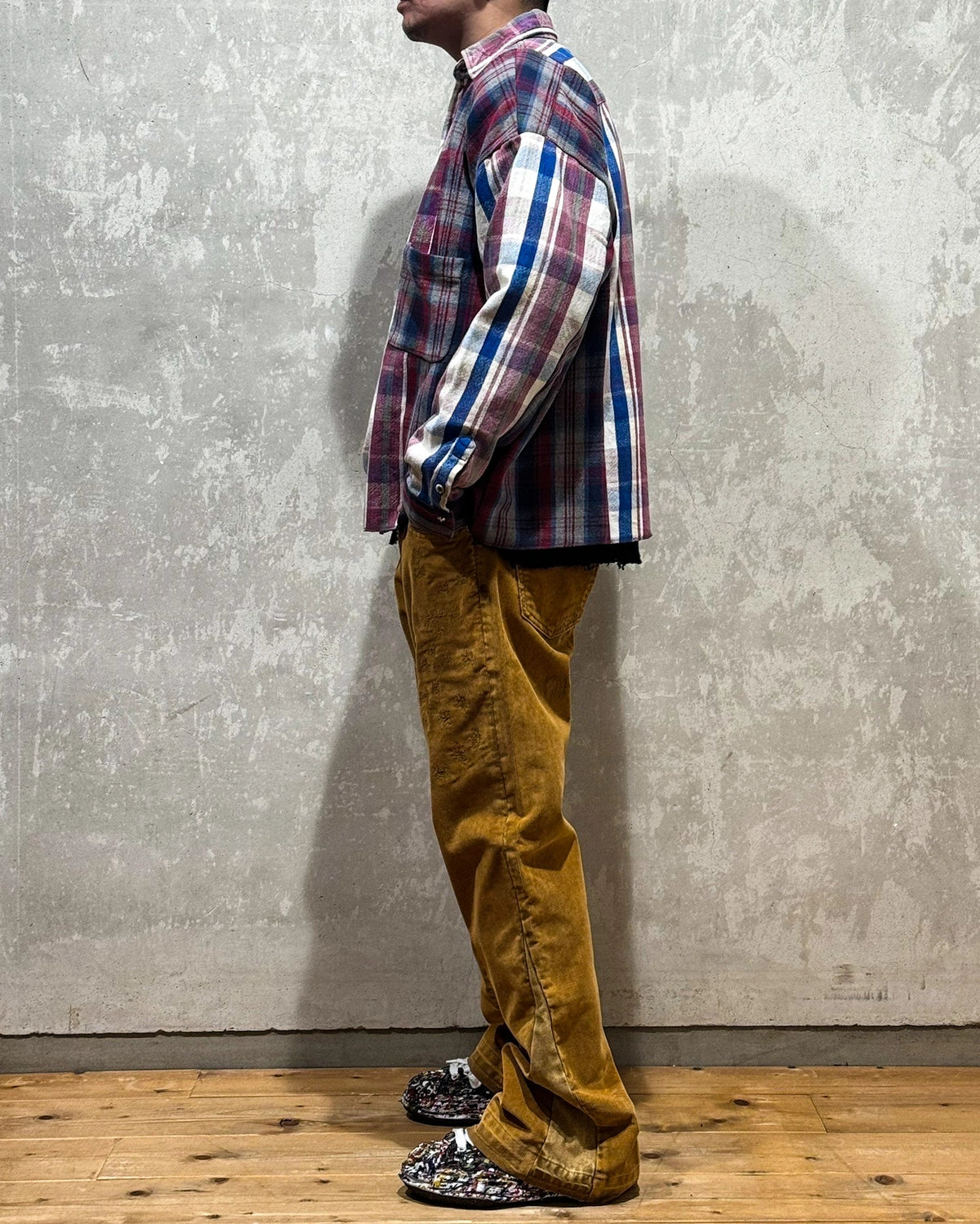 READYMADE / FRANNEL SHIRT -D- (RE-CO-AS-00-00-256)