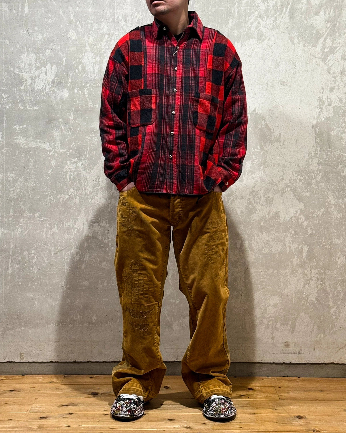 READYMADE / FRANNEL SHIRT -A- (RE-CO-AS-00-00-256)