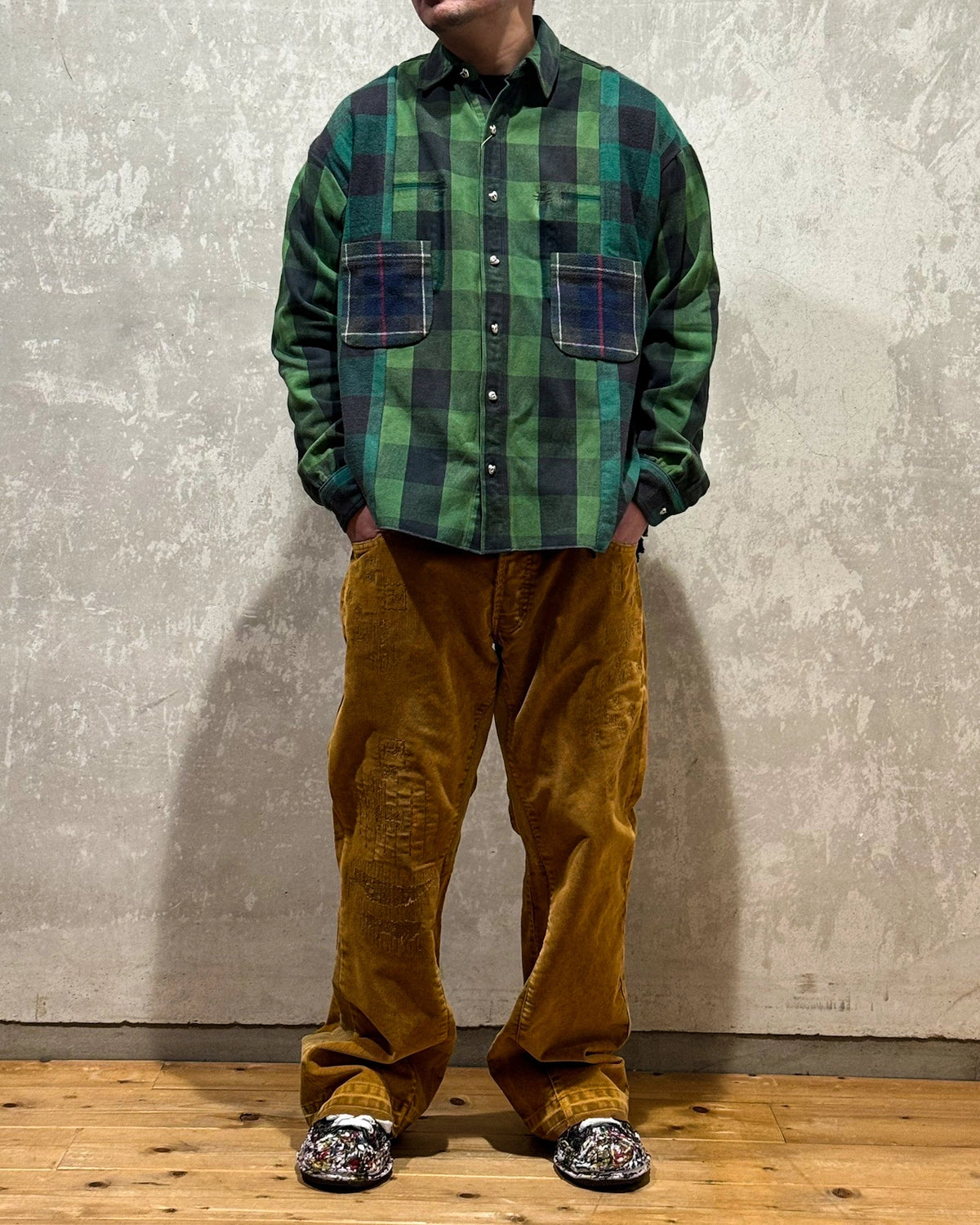 READYMADE / FRANNEL SHIRT -C- (RE-CO-AS-00-00-256)