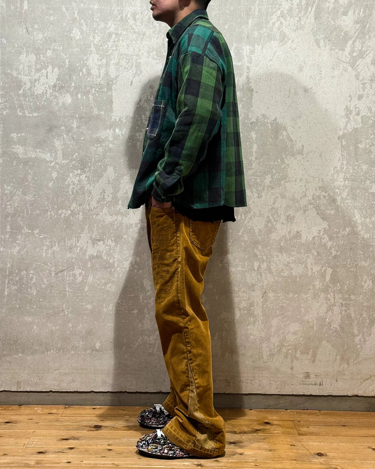READYMADE / FRANNEL SHIRT -C- (RE-CO-AS-00-00-256)