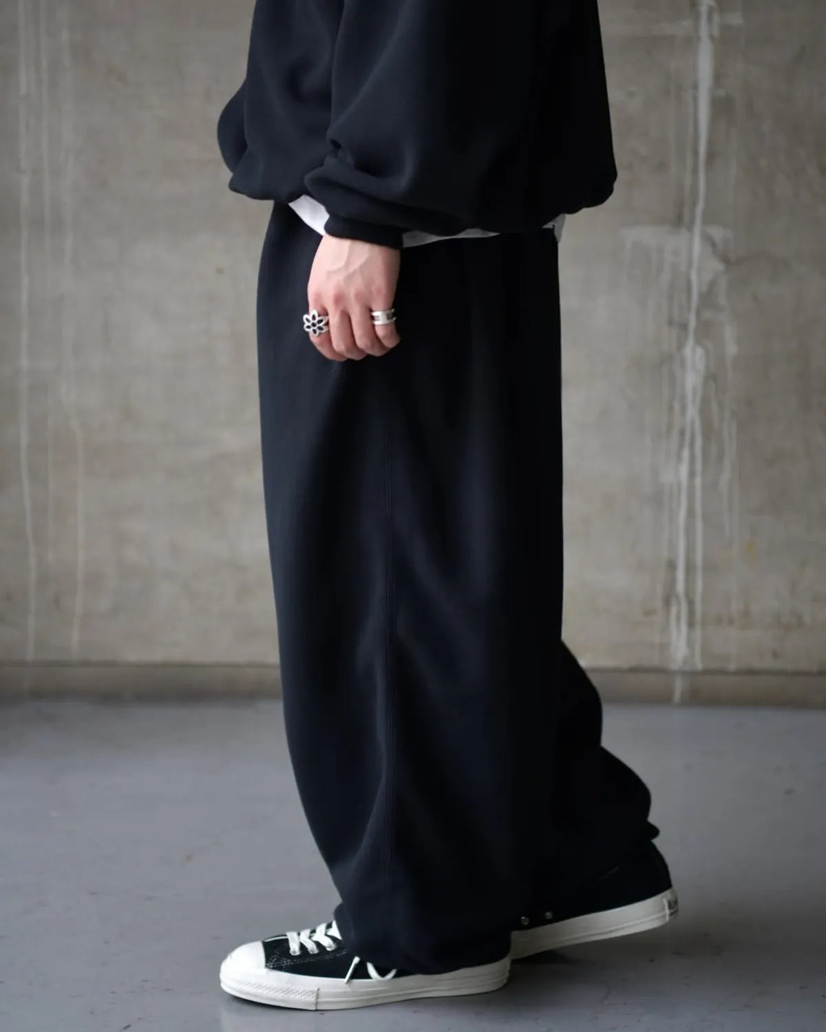 COOTIE PRODUCTIONS® / Fleece Wide Easy Pants (CTE-25A127)