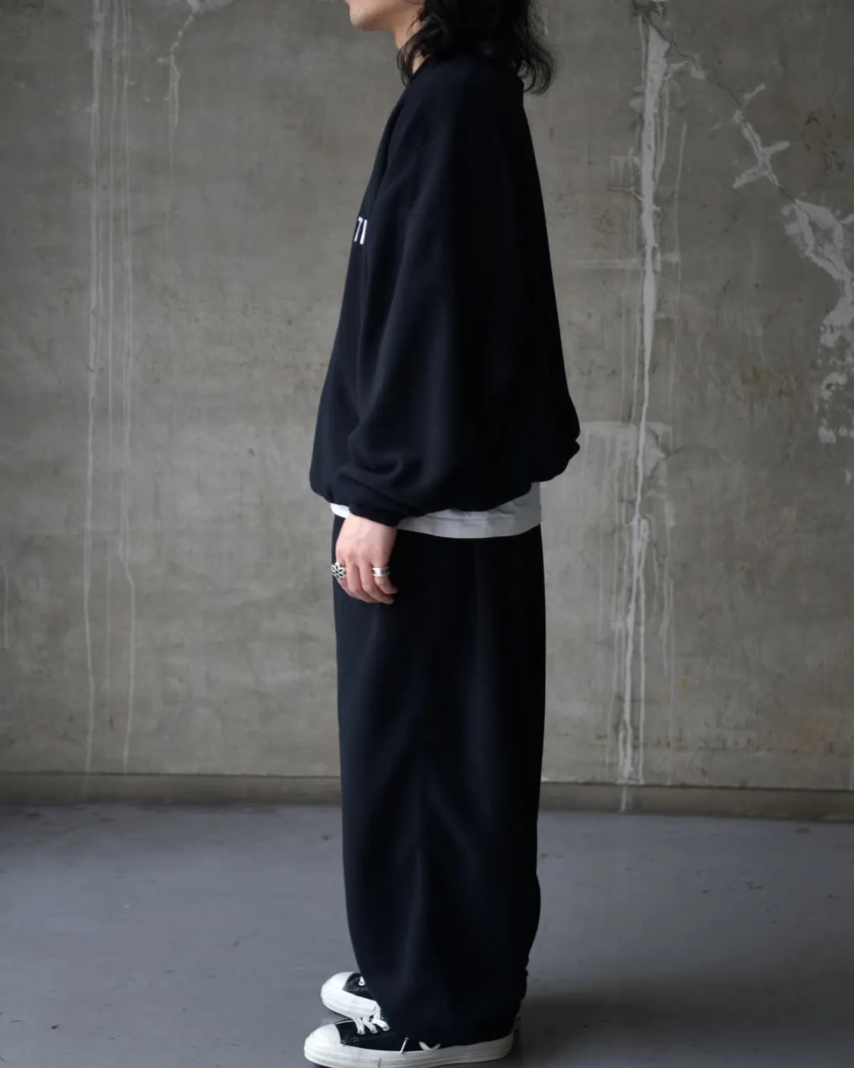 COOTIE PRODUCTIONS® / Fleece Wide Easy Pants (CTE-25A127)