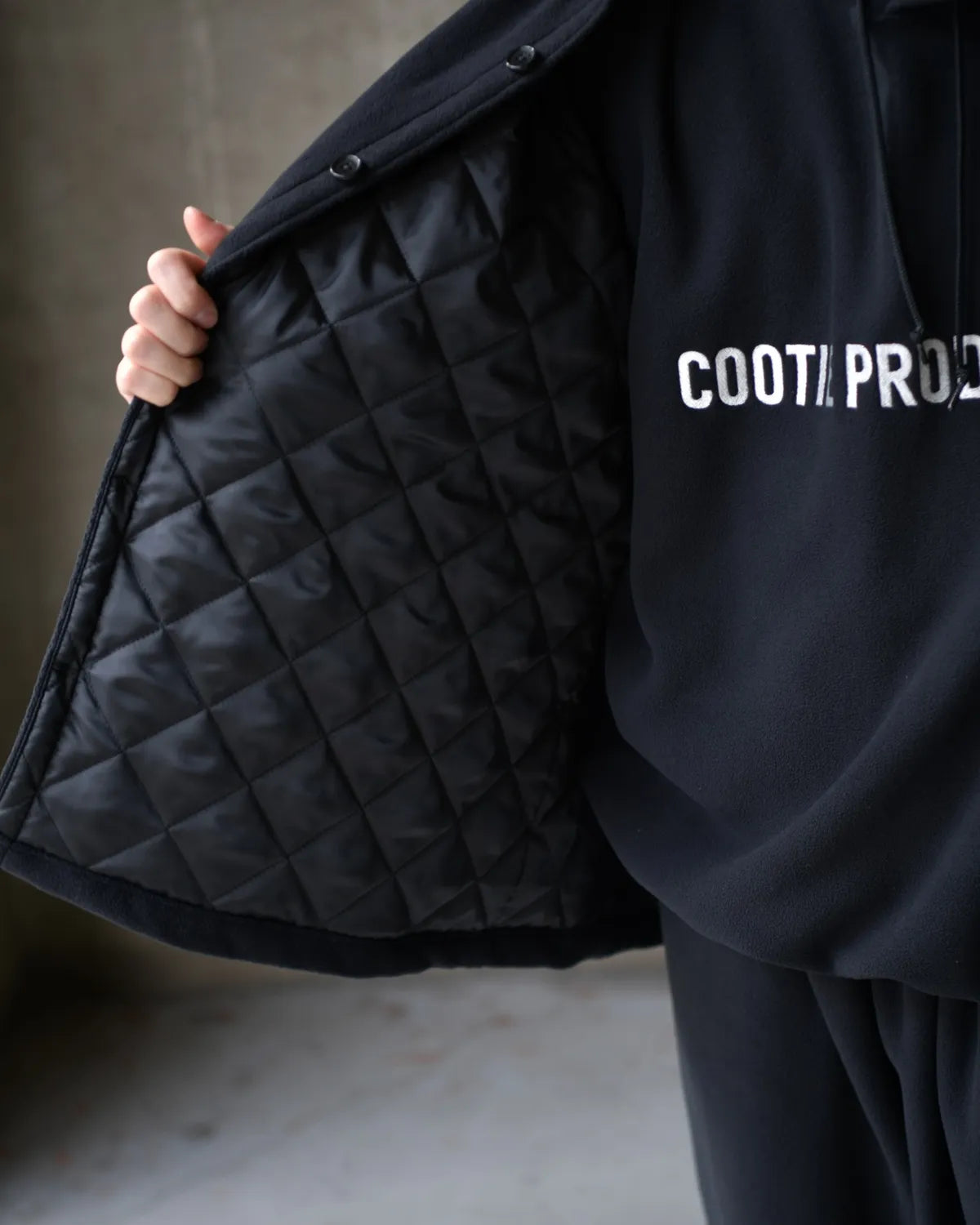 COOTIE PRODUCTIONS® / Padded Fleece CPO Jacket (CTE-25A229)