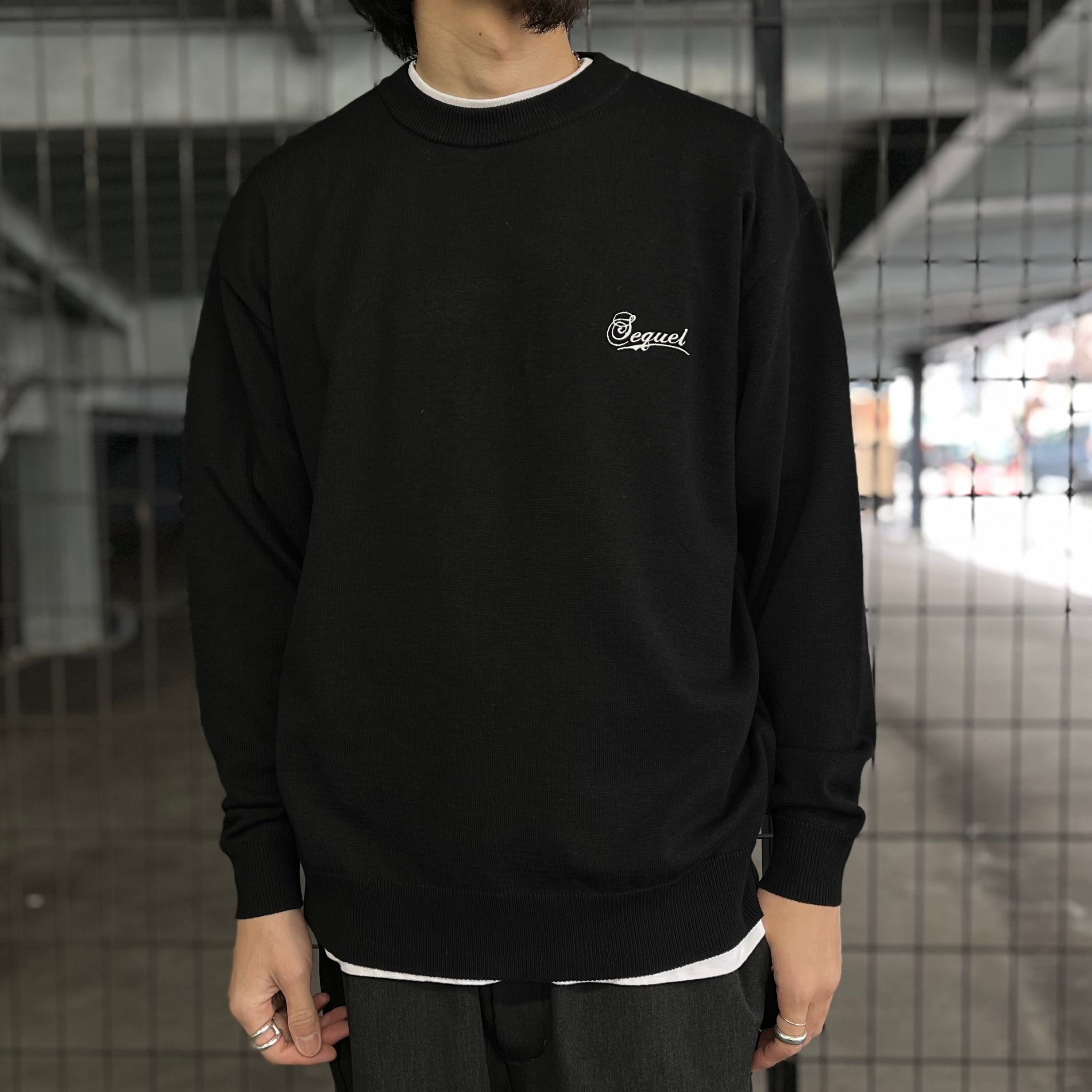 SEQUEL / CREW NECK KNIT (SQ-23AW-KN-06)