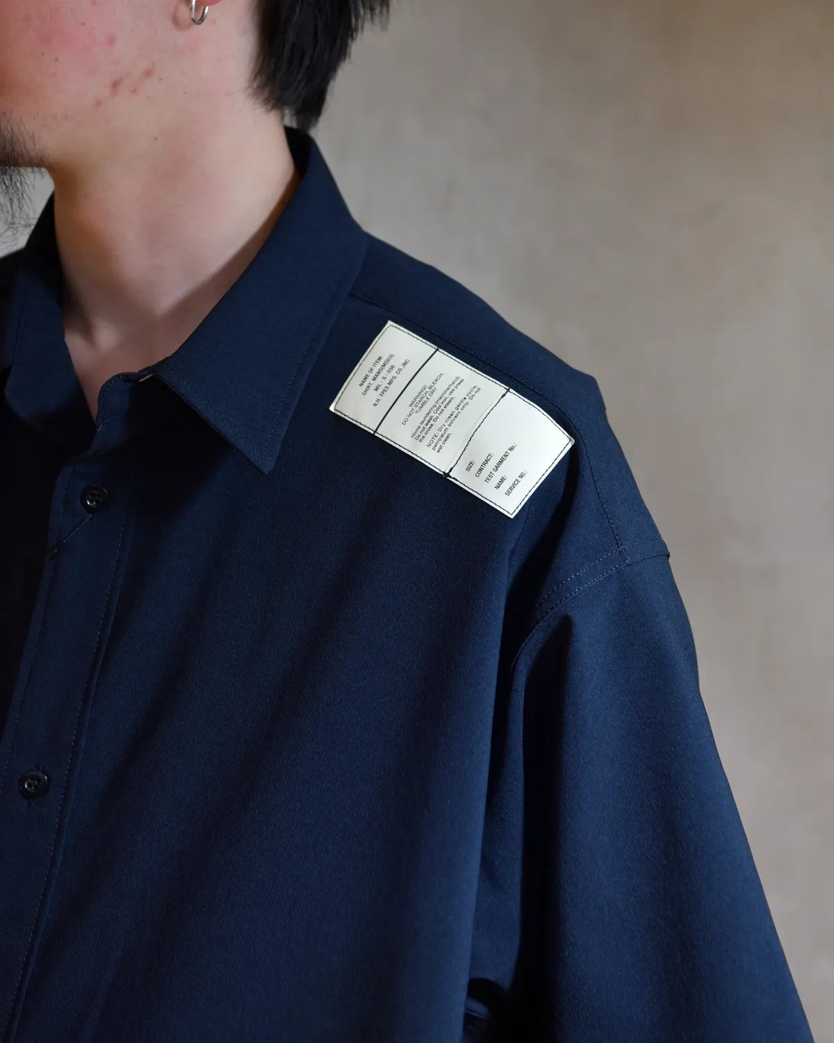 N.HOOLYWOOD TEST PRODUCT EXCHANGE SERVICE / HALF SLEEVE SHIRT (9261-SH50-002)