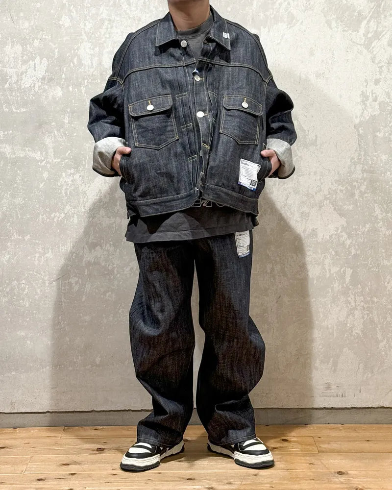 Maison MIHARA YASUHIRO in・stru(men-tal). / DENIM BAGGY PANTS (I13PT023)