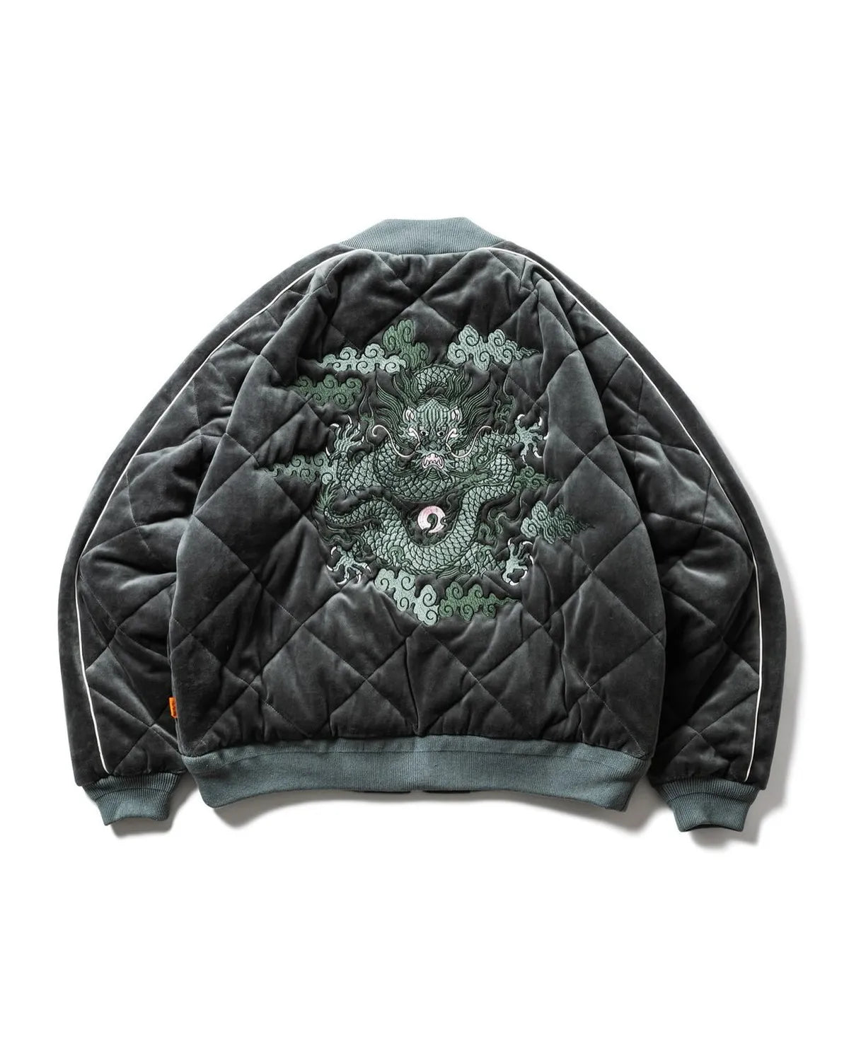 DELUXE / DELUXE × TIGHTBOOTH VELOUR SOUVENIR JKT (26SD5344)