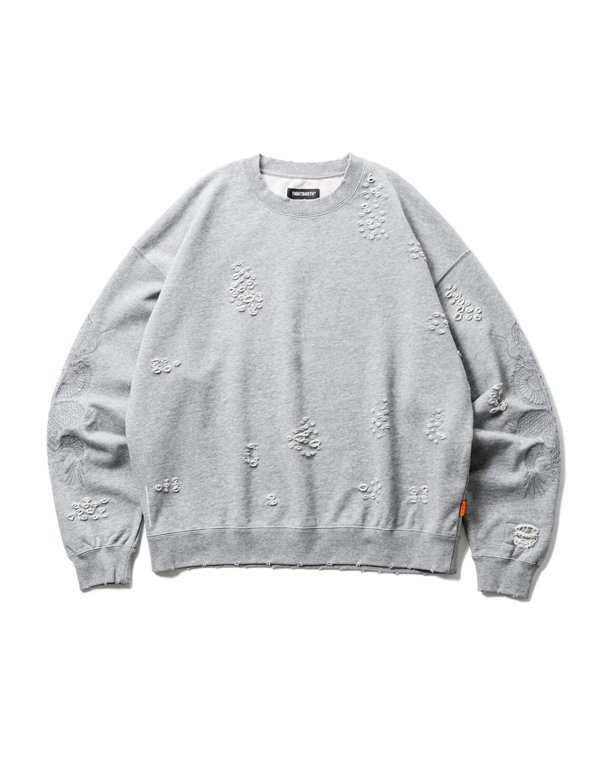 DELUXE / DELUXE × TIGHTBOOTH DAMAGE CREW SWEAT (26SD2718)