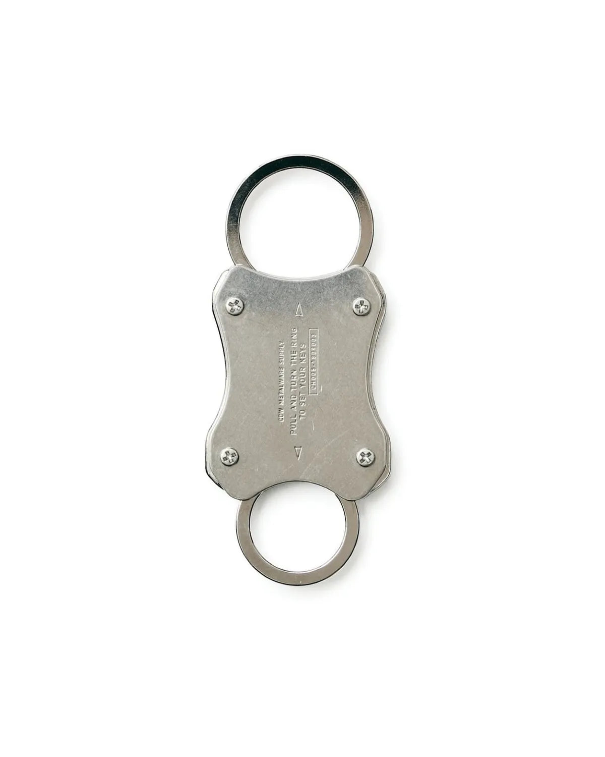 DELUXE / DELUXE × TIGHTBOOTH CHECKER PLATE CARABINER (26SD0458)