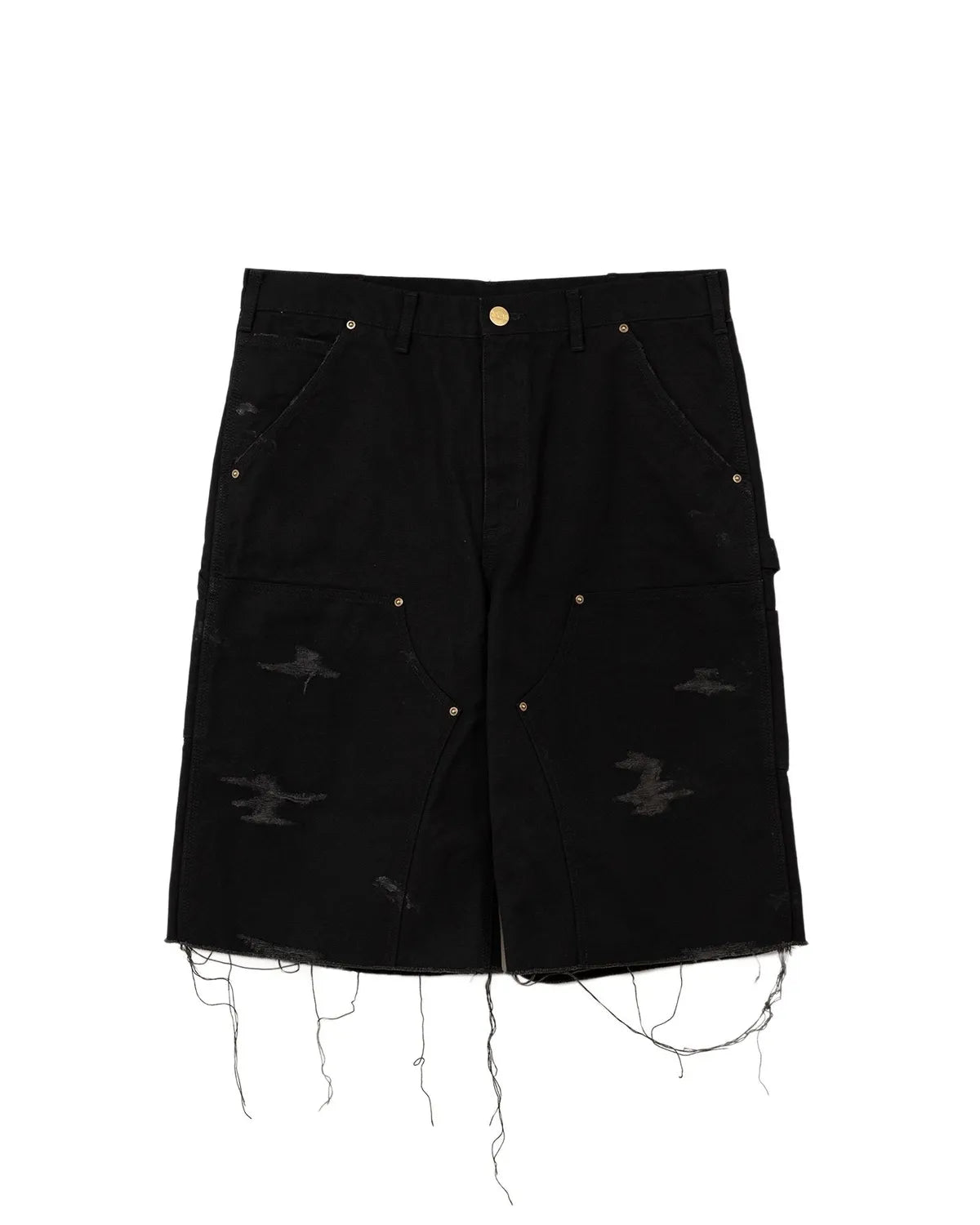 KAMIYA / BORO Duck Painter Bermuda Pants (G14PT093)