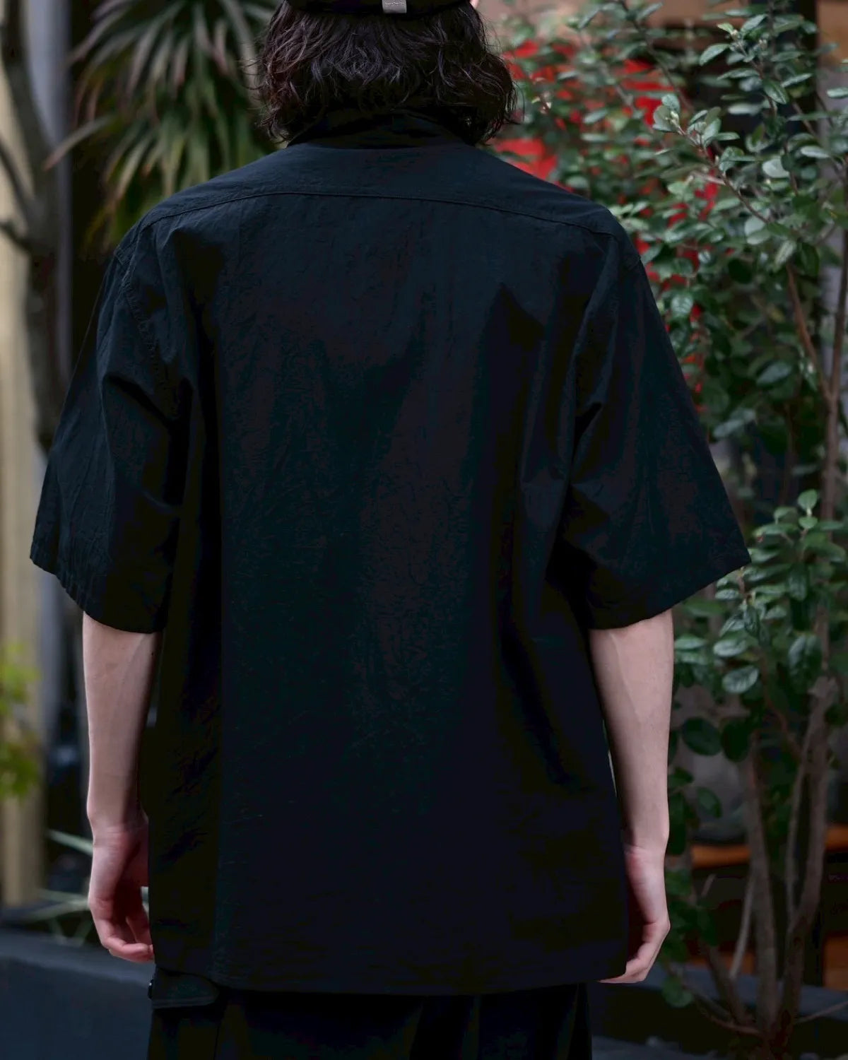 blurhmsROOTSTOCK / Hard Twist Chambray Work Shirt S/S (bROOTS26S4)