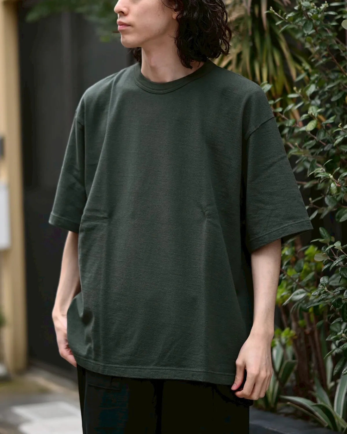 blurhms / Co/Silk Nep Tee (BHS25S044S26)