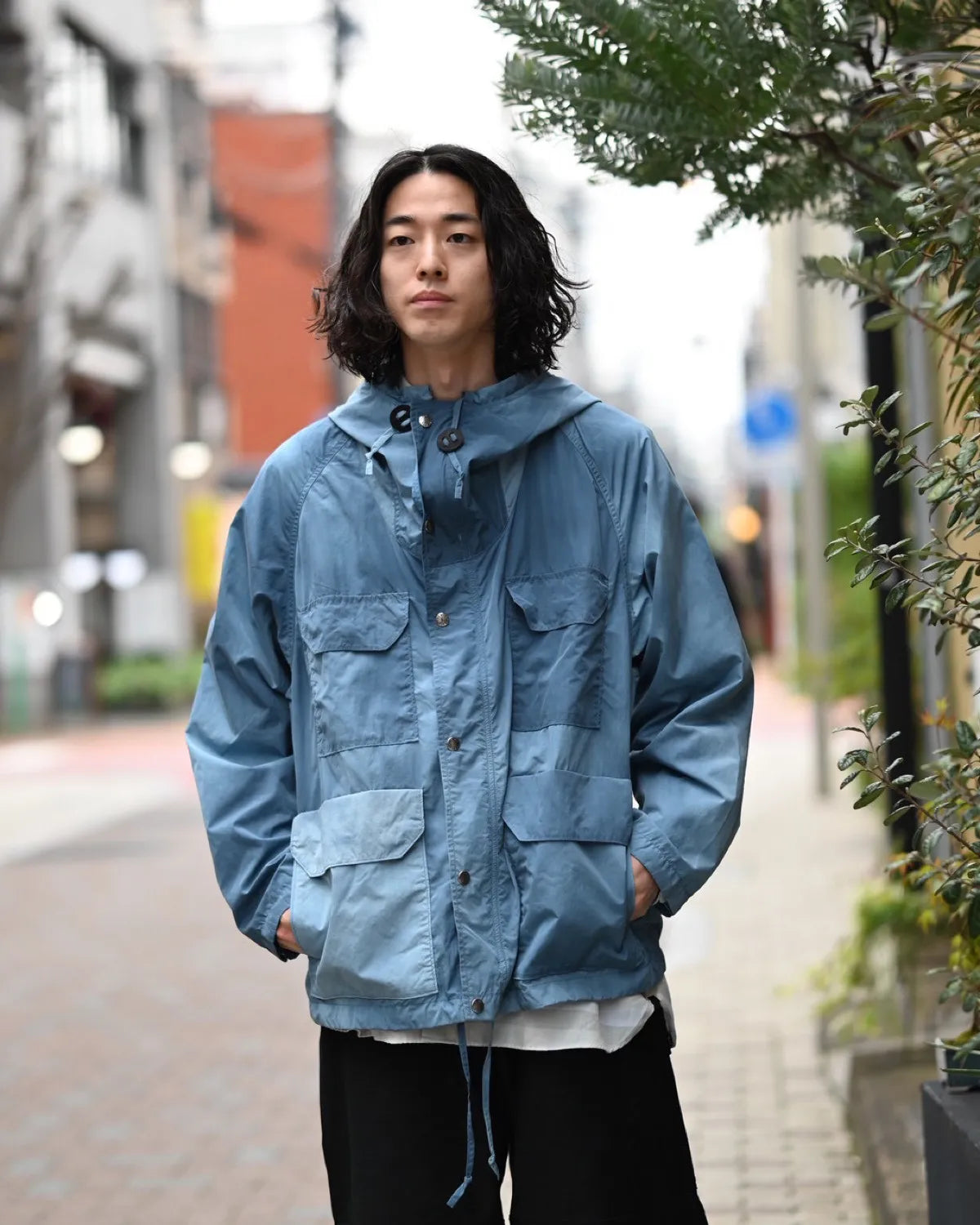 THE NORTH FACE PURPLE LABEL / Uneven Dyed Field Mountain Parka (N26SA028)