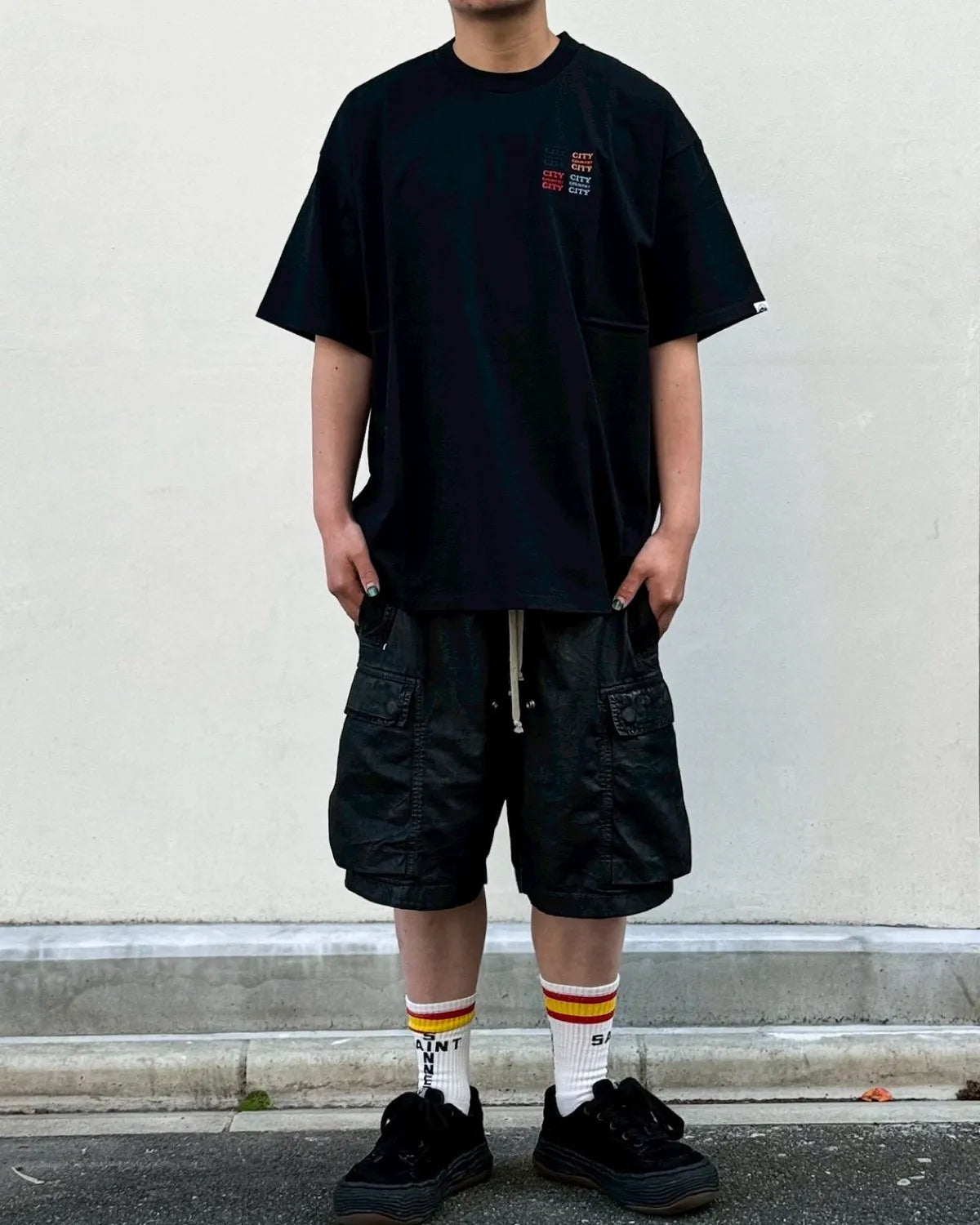 CITY COUNTRY CITY / EMBROIDERED LOGO COTTON S/S T-SHIRT_CCCC (CCC-261T012)