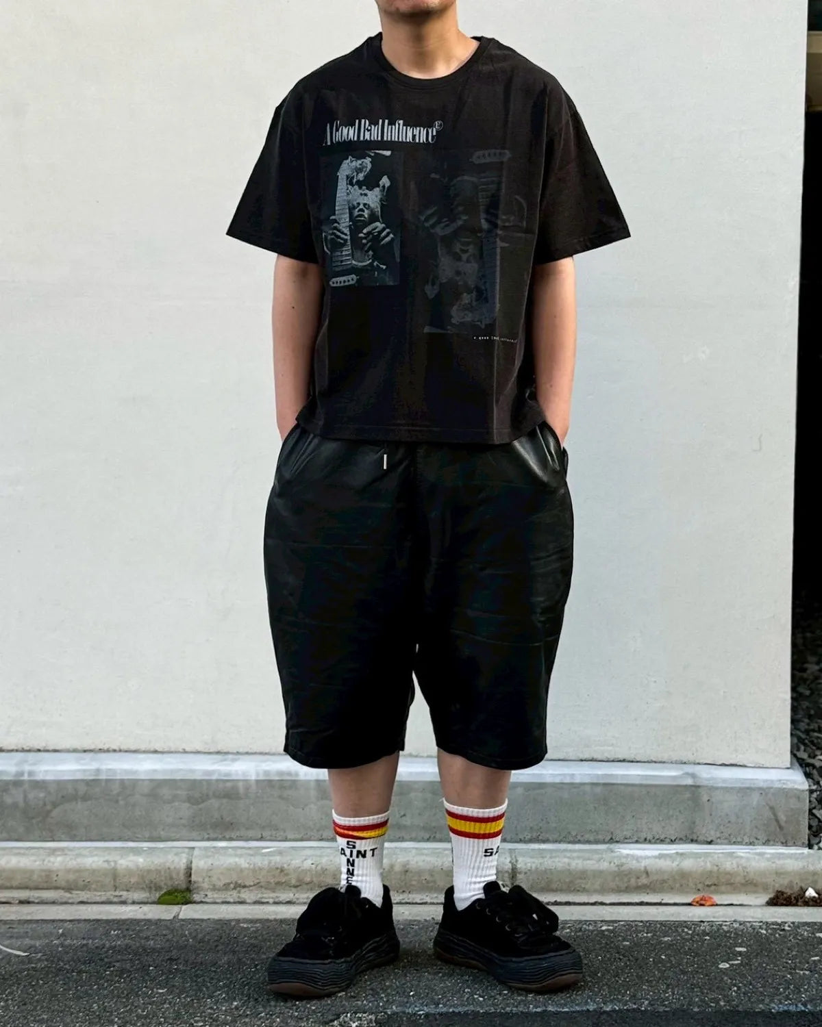 A Good Bad Influence / SMOKE LOUD TEE (AGBI-26SS-T01)