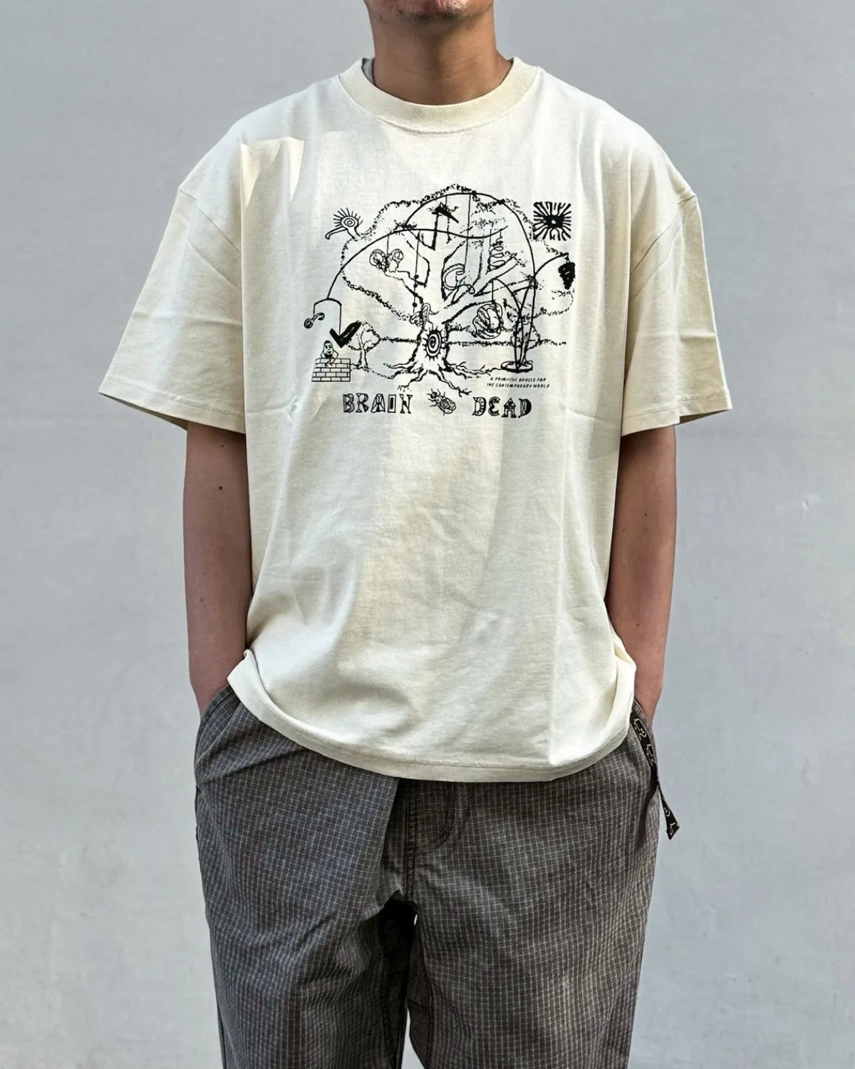 BRAIN DEAD / ORACLE T-SHIRT (T00005062SS26)