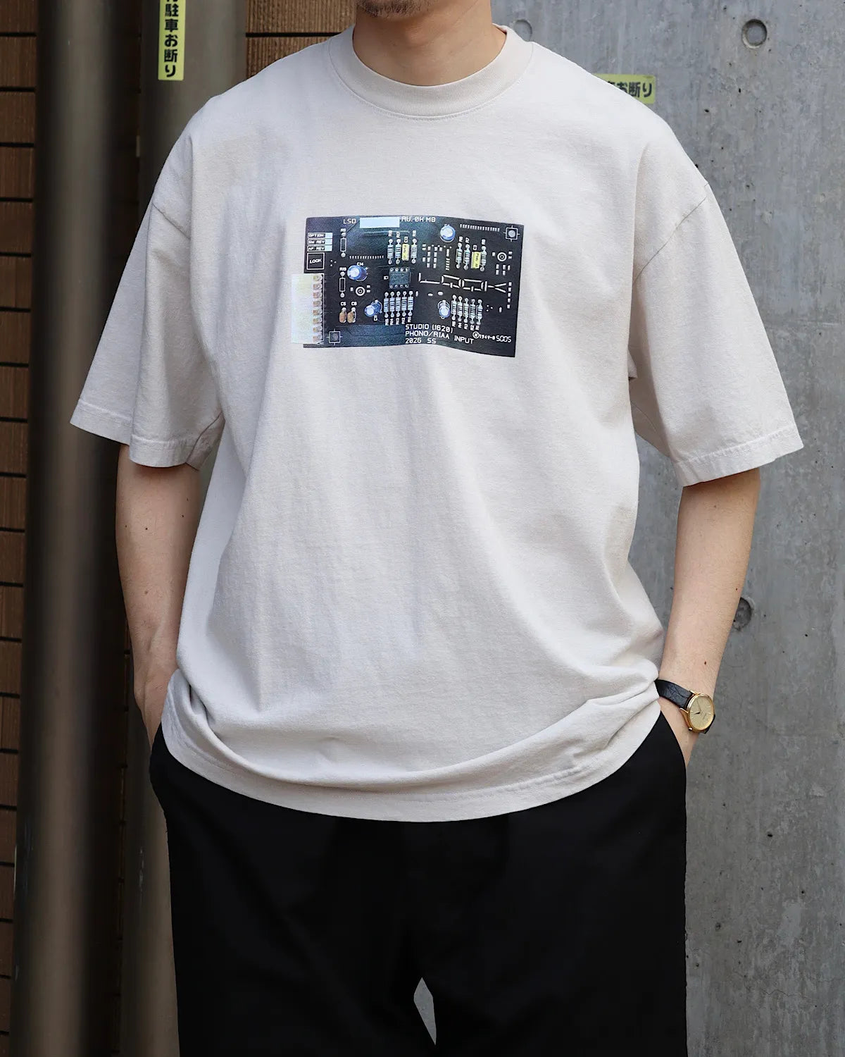 LQQK STUDIO / CIRCUIT BOARD TEE (LQS26ST16)