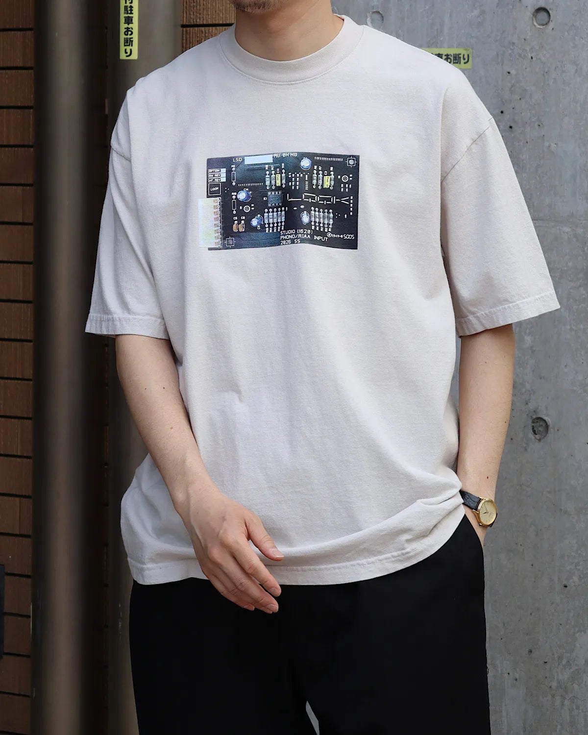 LQQK STUDIO / CIRCUIT BOARD TEE (LQS26ST16)