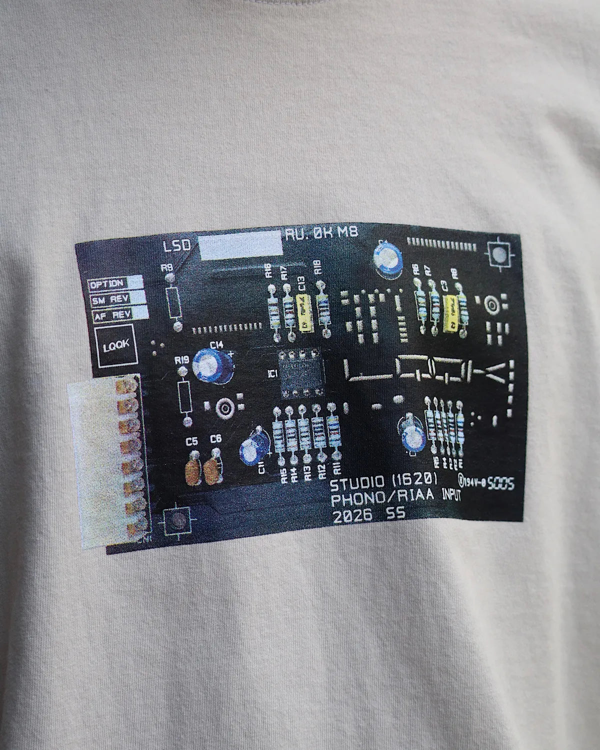 LQQK STUDIO / CIRCUIT BOARD TEE (LQS26ST16)