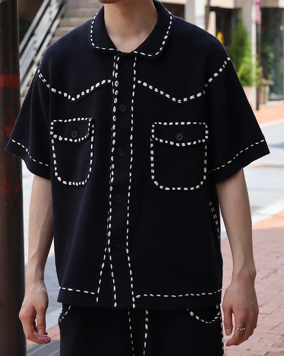 PHINGERIN / SUMMER PG1 WESTERN SHIRT (PD-261-KN-011)