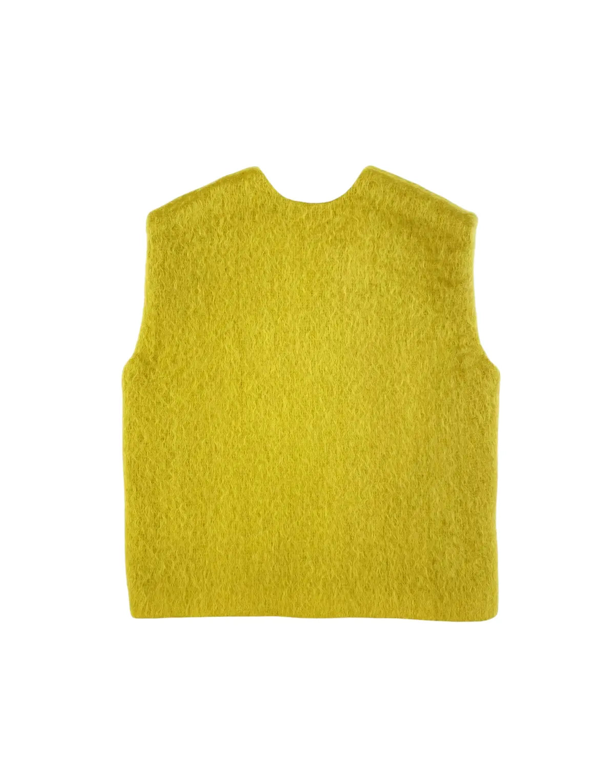 BOWTE / UK FABRIC MOHAIR 2WAY FRONT VEST (252-06-0009)