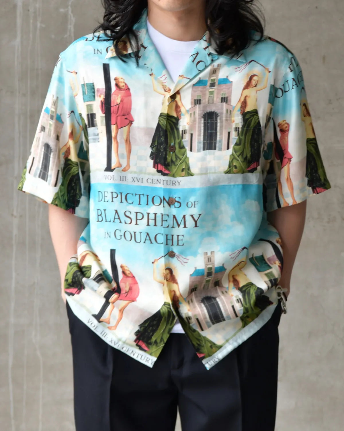 WACKO MARIA × THE PHOENICIAN SCHEME / S/S HAWAIIAN SHIRT -TYPE-5- (TPS-WM-HI05)