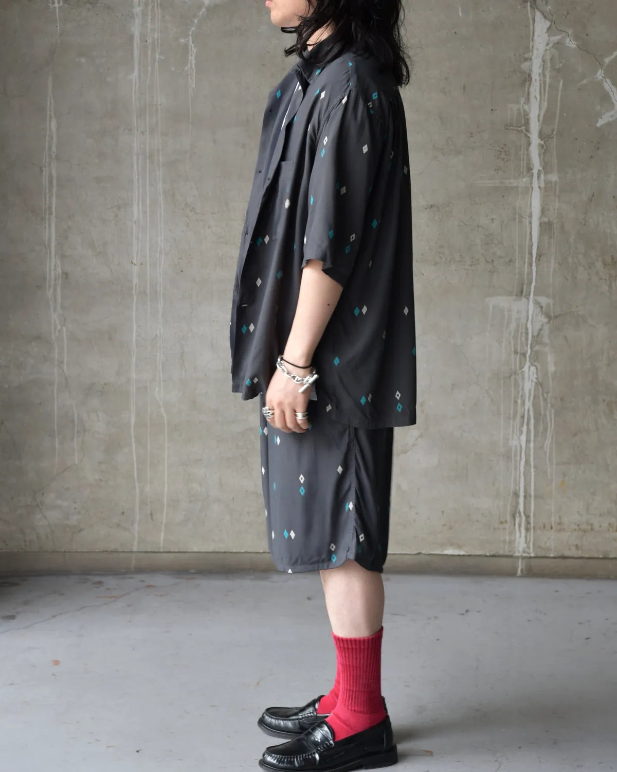 Unlikely / Unlikely Reversible Summer Shorts Argyle (U26S-25-0002)