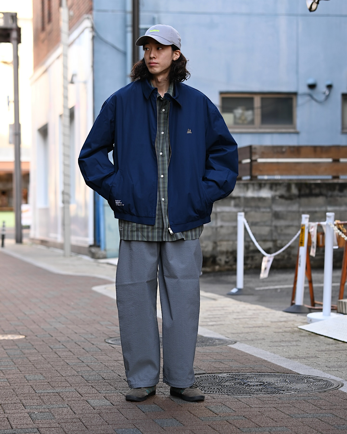 FreshService / MADRAS LINED SWING TOP BLOUSON (FSC261-30294)